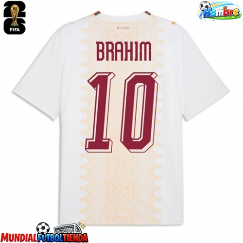 Camiseta Marruecos Brahim Diaz #10 Segunda Equipación Replica Mundial 2026 mangas cortas